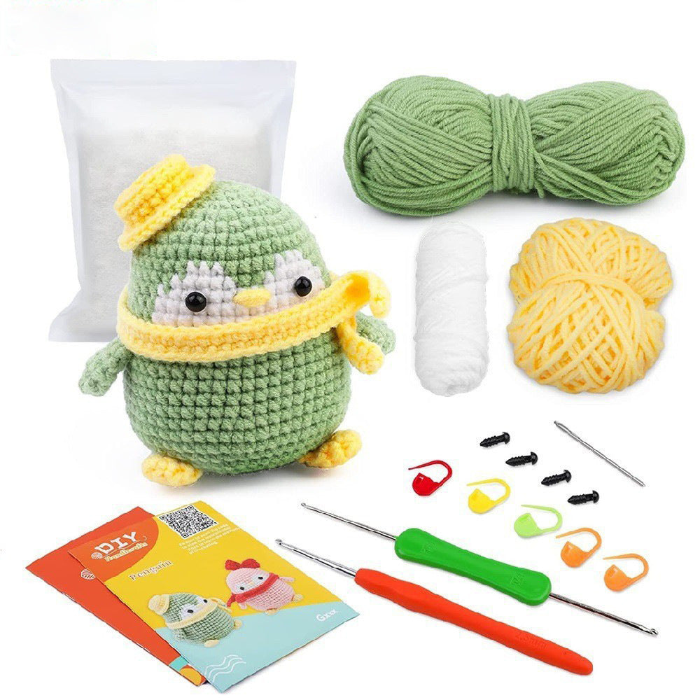 Penguin Crochet DIY Kit for Fun