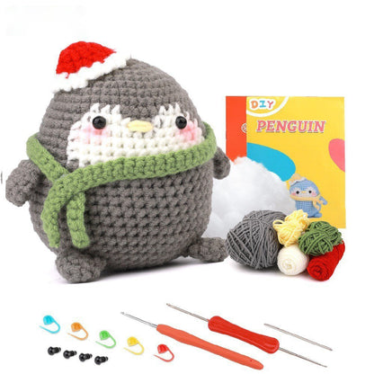 Penguin Crochet DIY Kit for Fun